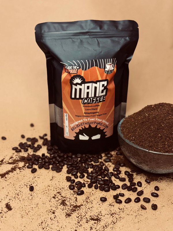 The Mane Coffee with Adaptogens  (Ground - 50 Servings)